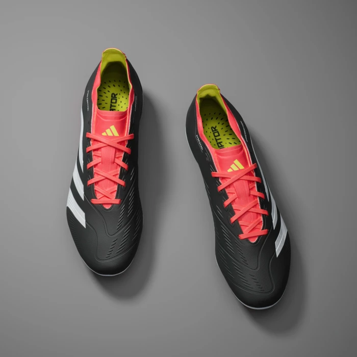 adidas Predator League FG core black/cloud white/solar red