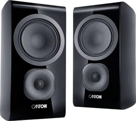 Canton Vento 31 schwarz high gloss, Paar