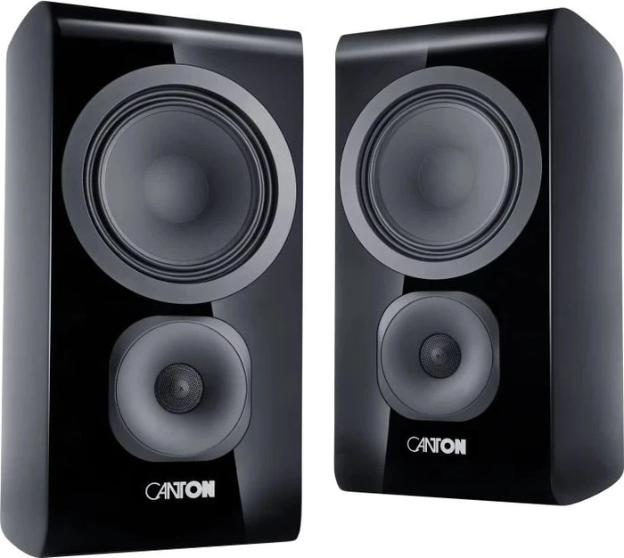 Canton Vento 31 schwarz high gloss, Paar