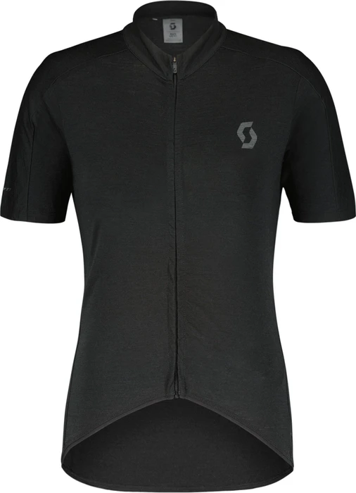 Scott Gravel Merino Trikot kurzarm black/dark grey (Damen)