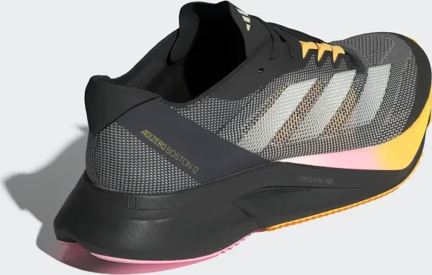 adidas Adizero Boston 12 core black/zero metallic/spark (Herren)