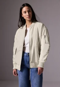 Street One Schimmernder Blouson Jacke pearly sand (Damen)