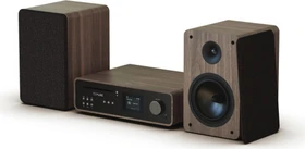 Pure Classic Stereo schwarz/walnuss