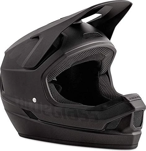 Bluegrass Legit Fullface-Helm black texture matt