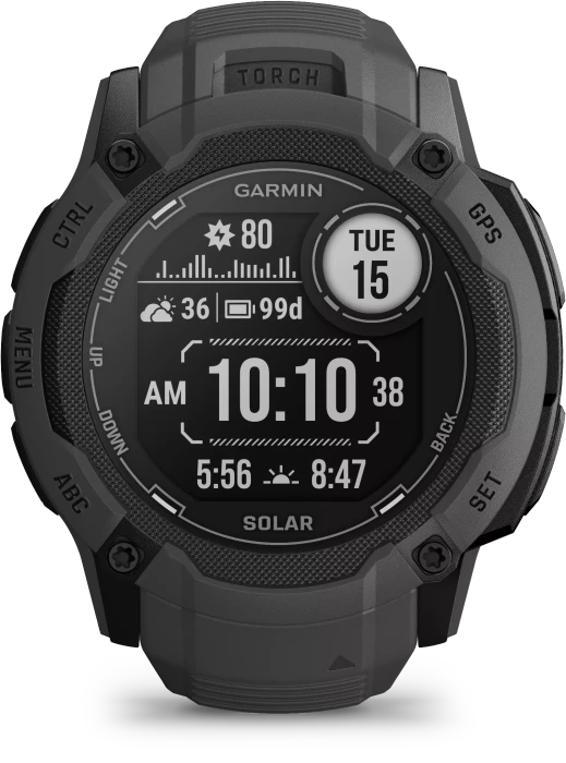Garmin Instinct 2X Solar graphite