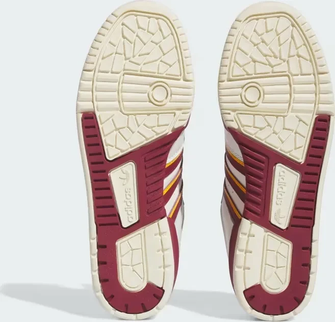 adidas Rivalry Low 86 cloud white/team coll burgundy 2/crew yellow