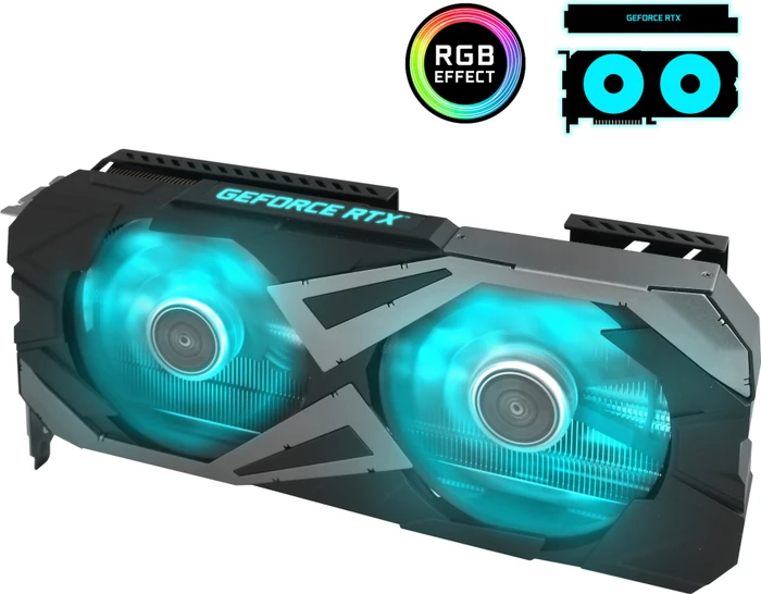 KFA2 GeForce RTX 3060 EX (1-Click OC) (LHR), 12GB GDDR6, HDMI, 3x DP