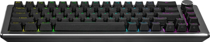 Cooler Master CK720, LEDs RGB, hot-swap, schwarz/grau, Kailh Box V2 BROWN, USB, US