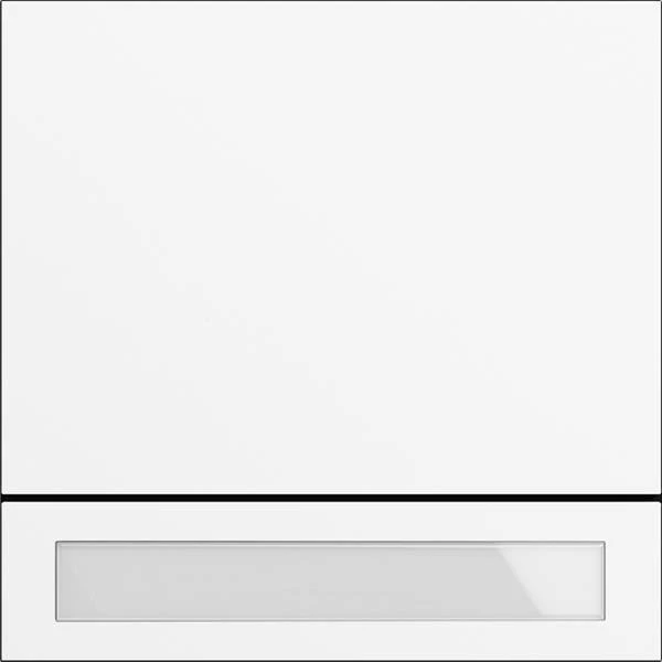 Gira System 106 Ruftastenmodul 1 Teilnehmer, traffic white