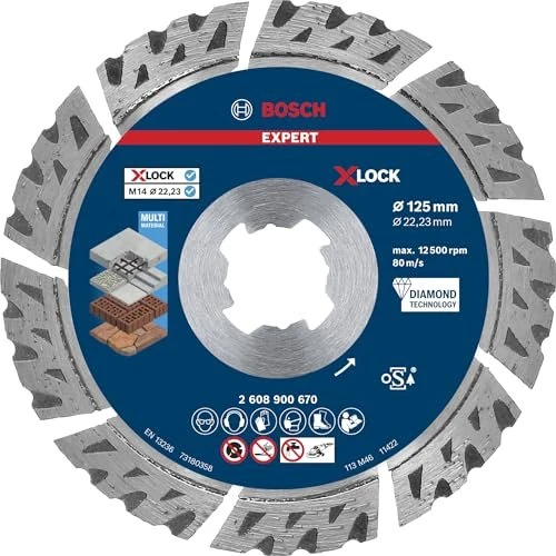 Bosch Professional Expert X-LOCK MultiMaterial Diamanttrennscheibe