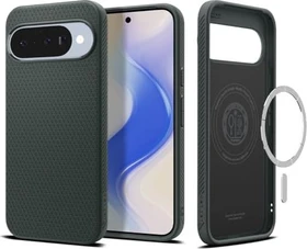 Spigen Liquid Air (MagFit) für Google Pixel 10/10 Pro Abyss Green