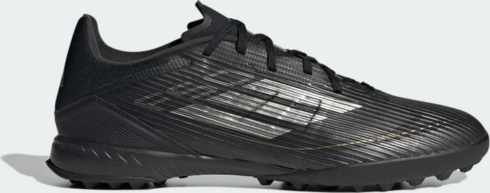 adidas F50 League TF core black/iron metallic/gold metallic