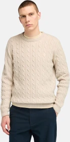 Timberland Phillips Brook Zopfmuster Strickpullover beige (Herren)