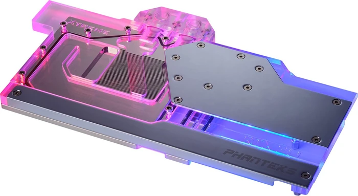 Phanteks Glacier G30 AORUS chrome, mit Backplate