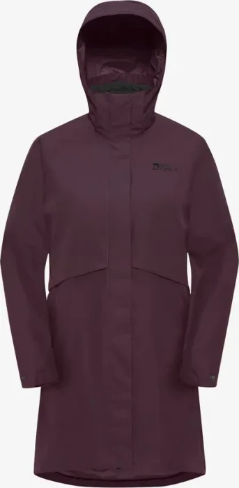 Jack Wolfskin Baylight 3in1 Funktionsmantel amaranth (Damen)