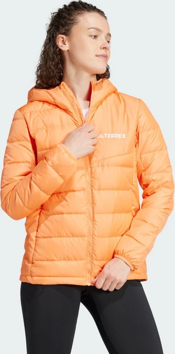 adidas Terrex Multi Light Hooded Daunen Jacke amber tint (Damen)