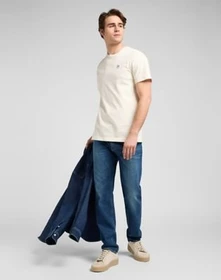 Lee Workwear T-Shirt kurzarm ecru