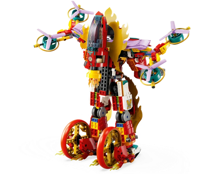 LEGO Monkie Kid - Nezhas Feuerring-Mech