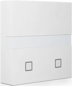 MDT Bewegungsmelder 55 Reinweiß matt, Bewegungsmelder mit Temperatursensor (SCN-BWM55T.02)