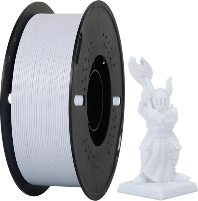 Kingroon PETG Basic, weiß, Spule, 1.75mm, 1.00kg