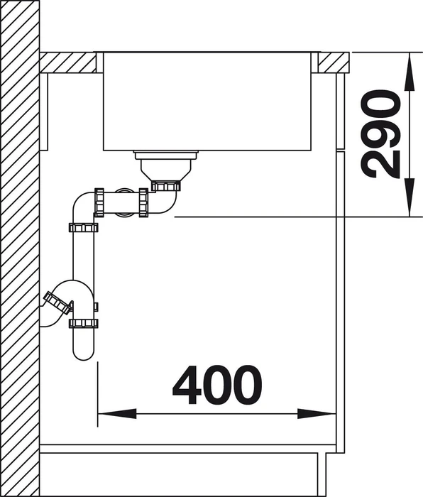 Blanco Andano 340/340-IF InFino Doppelspüle edelstahl