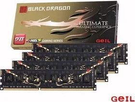 GeIL Black Dragon UDIMM 16GB Kit, DDR3-1600, CL9-9-9-28