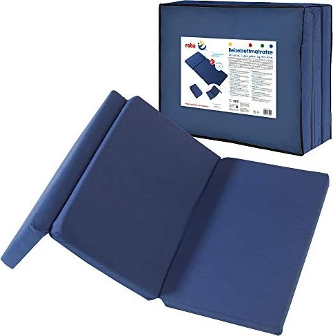 roba Reisebettmatratze 60x120cm blau