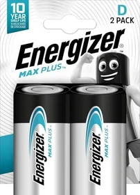 Energizer Max Plus Mono D, 2er-Pack