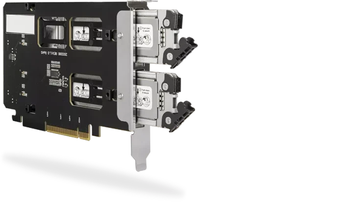 Icy Dock ToughArmor MB842MP-B, PCIe -> M.2 PCIe