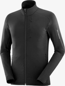 Salomon Essential Lightwarm Jacke deep black (Herren)