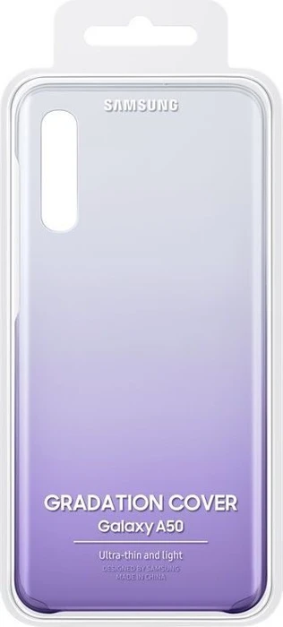 Samsung Gradation Cover für Galaxy A50 violett