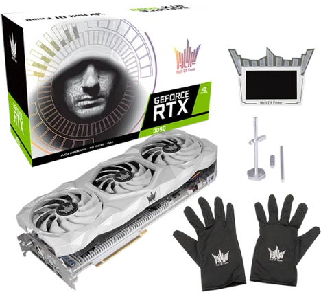 KFA2 GeForce RTX 3090 HOF Premium, 24GB GDDR6X, HDMI, 3x DP