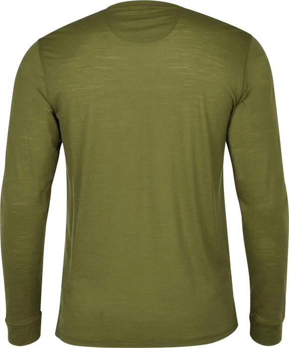 Patagonia Capilene Cool Merino Funktionsshirt langarm palo green (Herren)