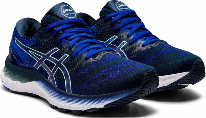Asics Gel-Nimbus 23 french blue/fresh ice (Damen)