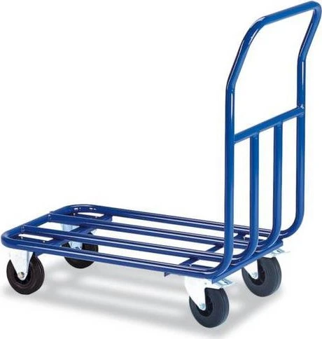 Rollcart Rohr Transportwagen 100x70cm blau
