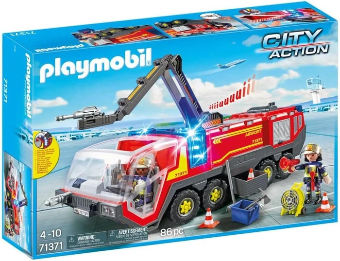 playmobil City Action Flughafenlöschfahrzeug mit Licht und Sound