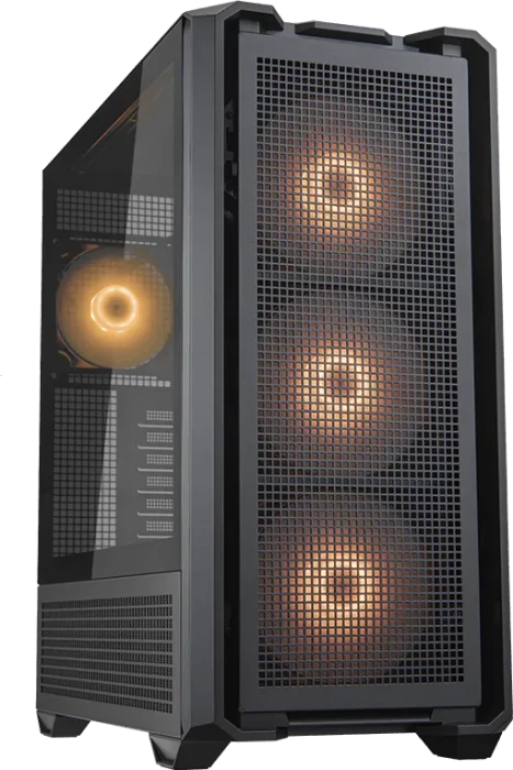 Cougar MX600 RGB, Glasfenster