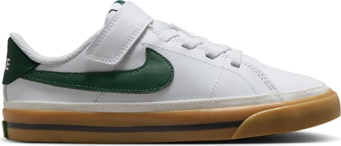 Nike Court Legacy white/gum light brown/anthracite/fir (Junior)