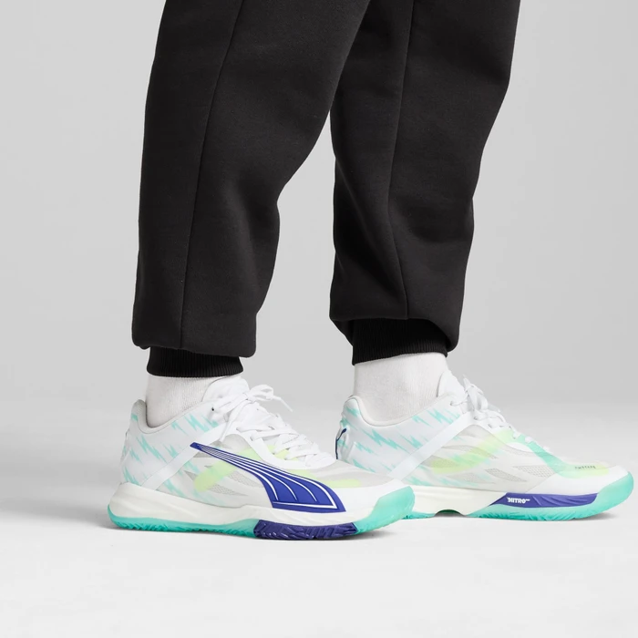 Puma Accelerate NitroSqd W+ puma white/electric peppermint/fizzy apple (Damen)