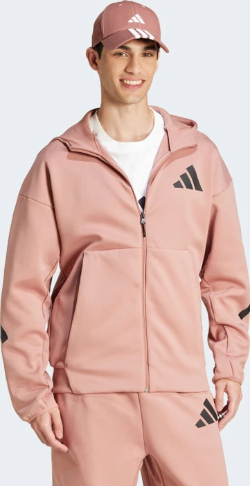 adidas Z.N.E. Zip Hoodie warm clay (Herren)