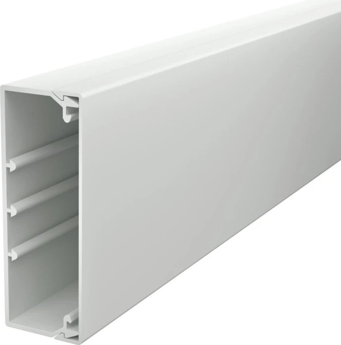 OBO Bettermann WDK40110LGR Kabelkanal, 110x40mm, 2m, lichtgrau