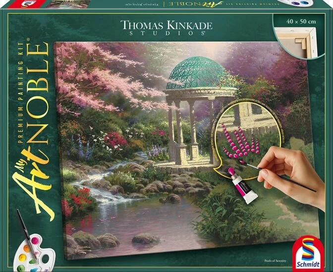 Schmidt Spiele My ArtNOBLE Thomas Kinkade Pools of Serenity