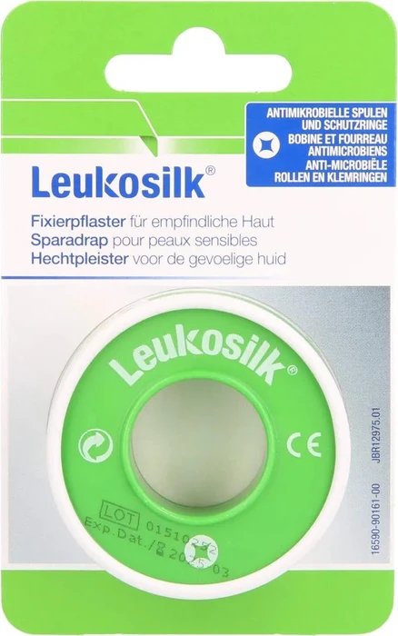 BSN medical Leukosilk Blisterkarte, 1.25cm x 5m, 1 Stück