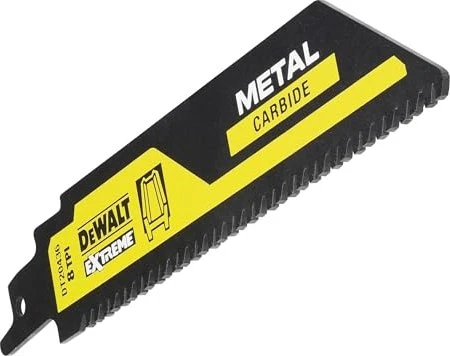 DeWalt DT20436 CarbideRecip Metal Säbelsägeblatt 8TPI, 152mm, 1 Stück