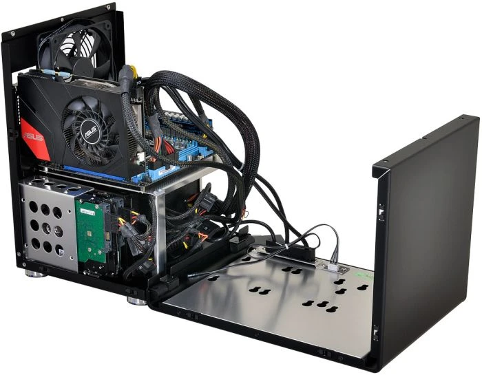 Lian Li PC-Q33B schwarz, Mini-ITX
