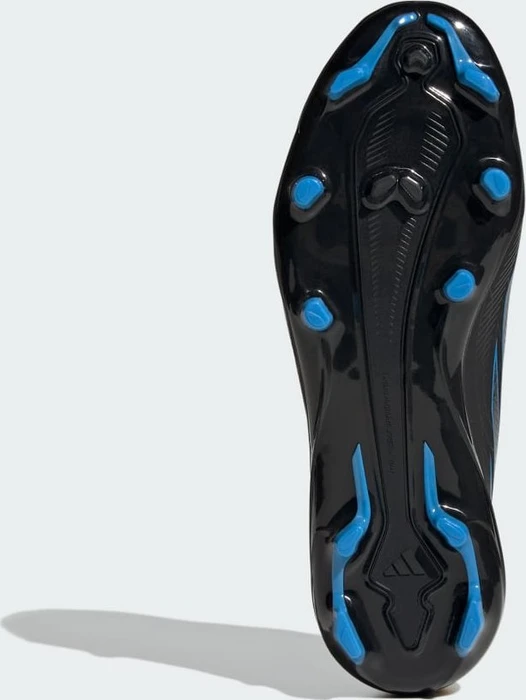 adidas F50 Hyperfast League FG core black/lucid ray blue (Junior)