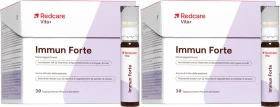 Redcare Immun Forte Trinkampullen + Kapseln Kombipackung, 60 Stück (2x 30 Stück)