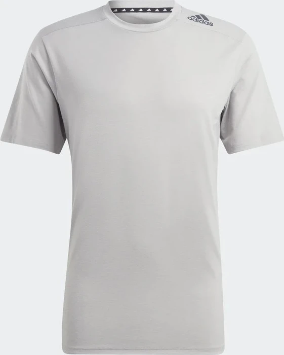 adidas Designed For Training Funktionsshirt kurzarm mgh solid grey (Herren)