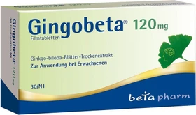 betapharm Gingobeta 120mg Filmtabletten, 30 Stück