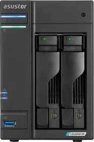 Asustor Lockerstor 2 Gen2+ AS6702T v2, 4GB RAM, 2x RJ-45 5GBase-T, 2x USB-A 3.1